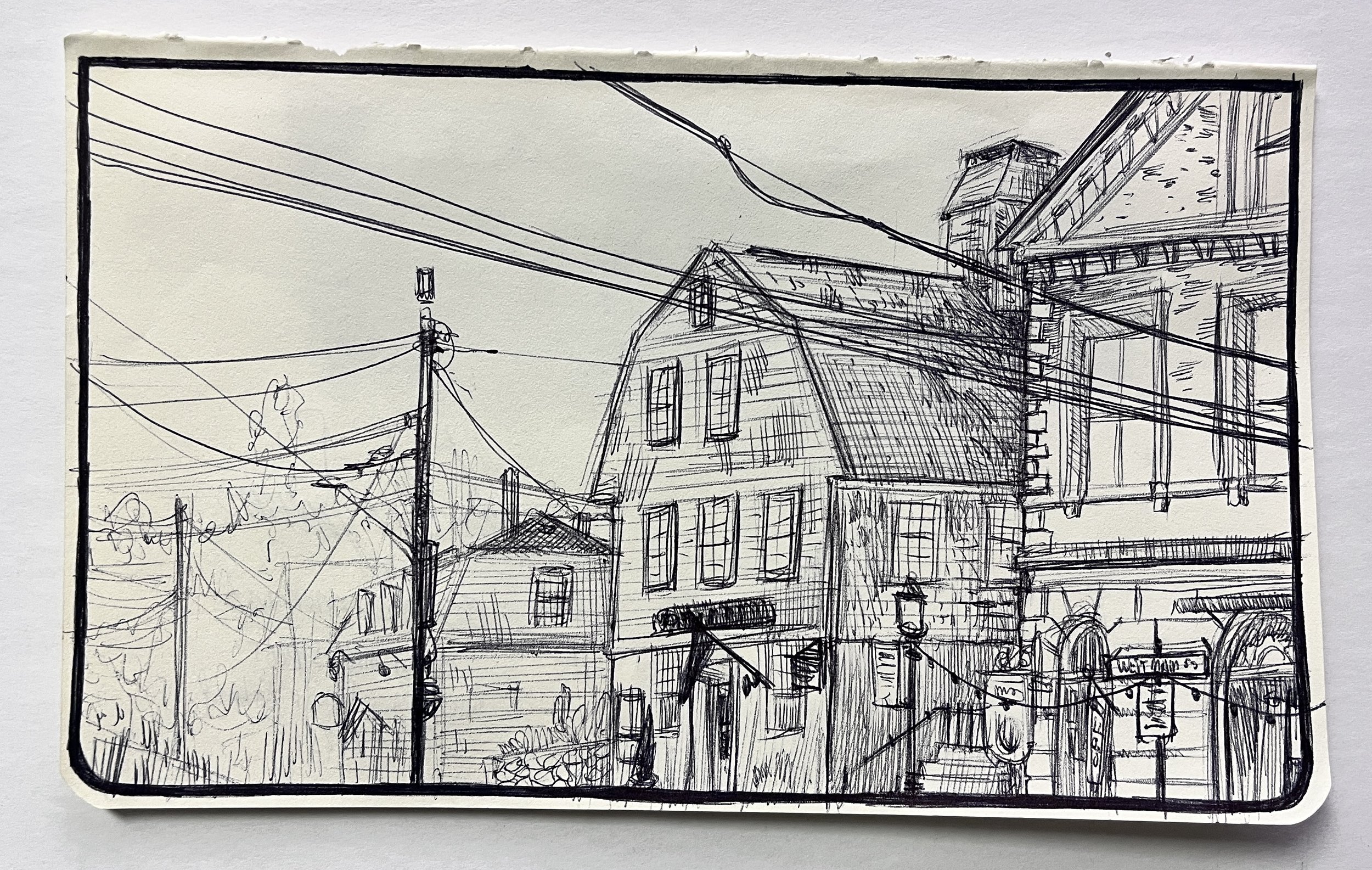 West Main St, Wickford
Pen and Ink