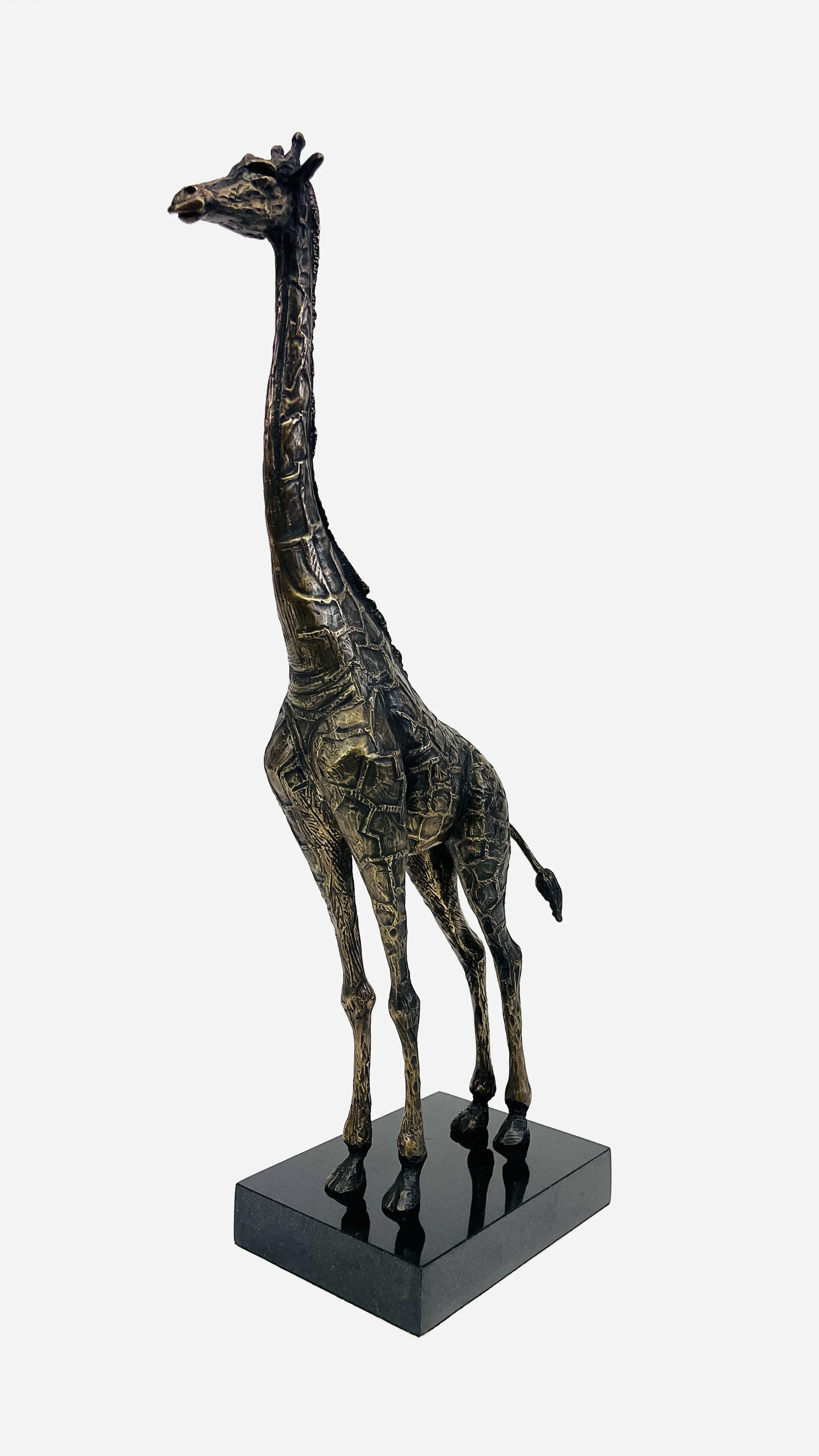 John Sumner bronze sculpture of a Giraffe