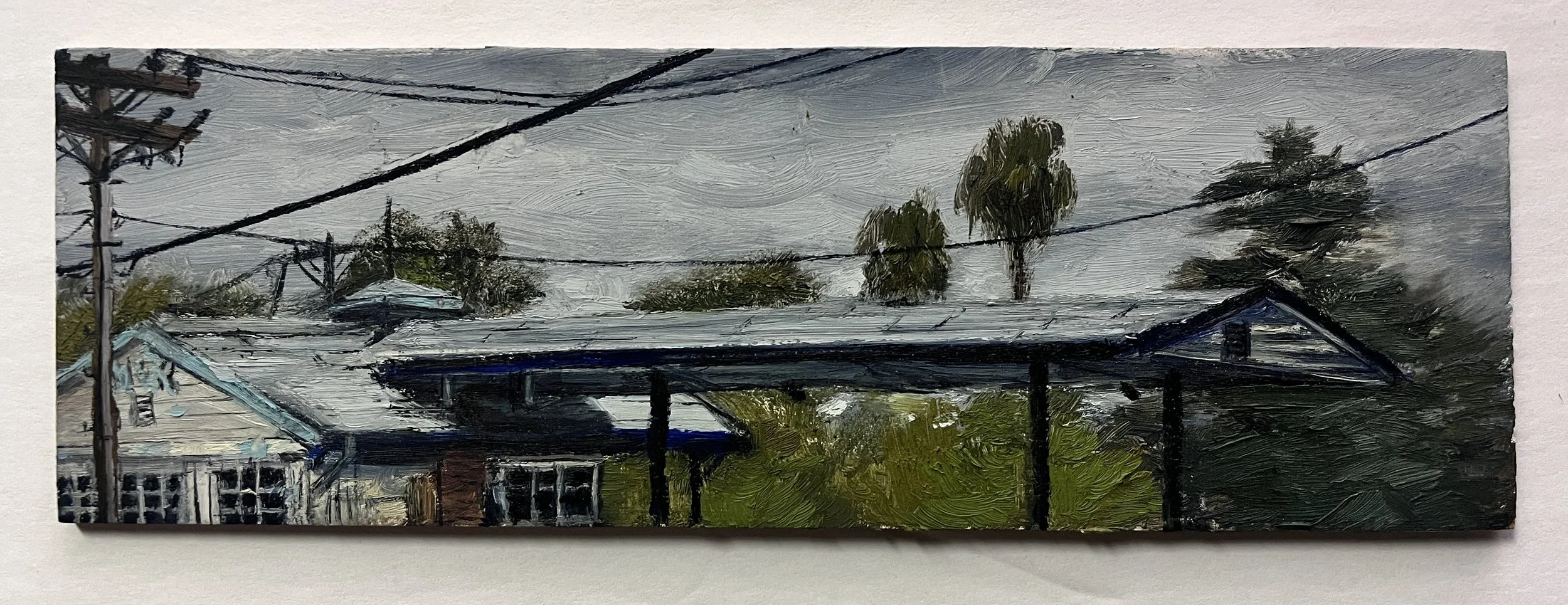 Abandoned Gas Station
Oil on Panel