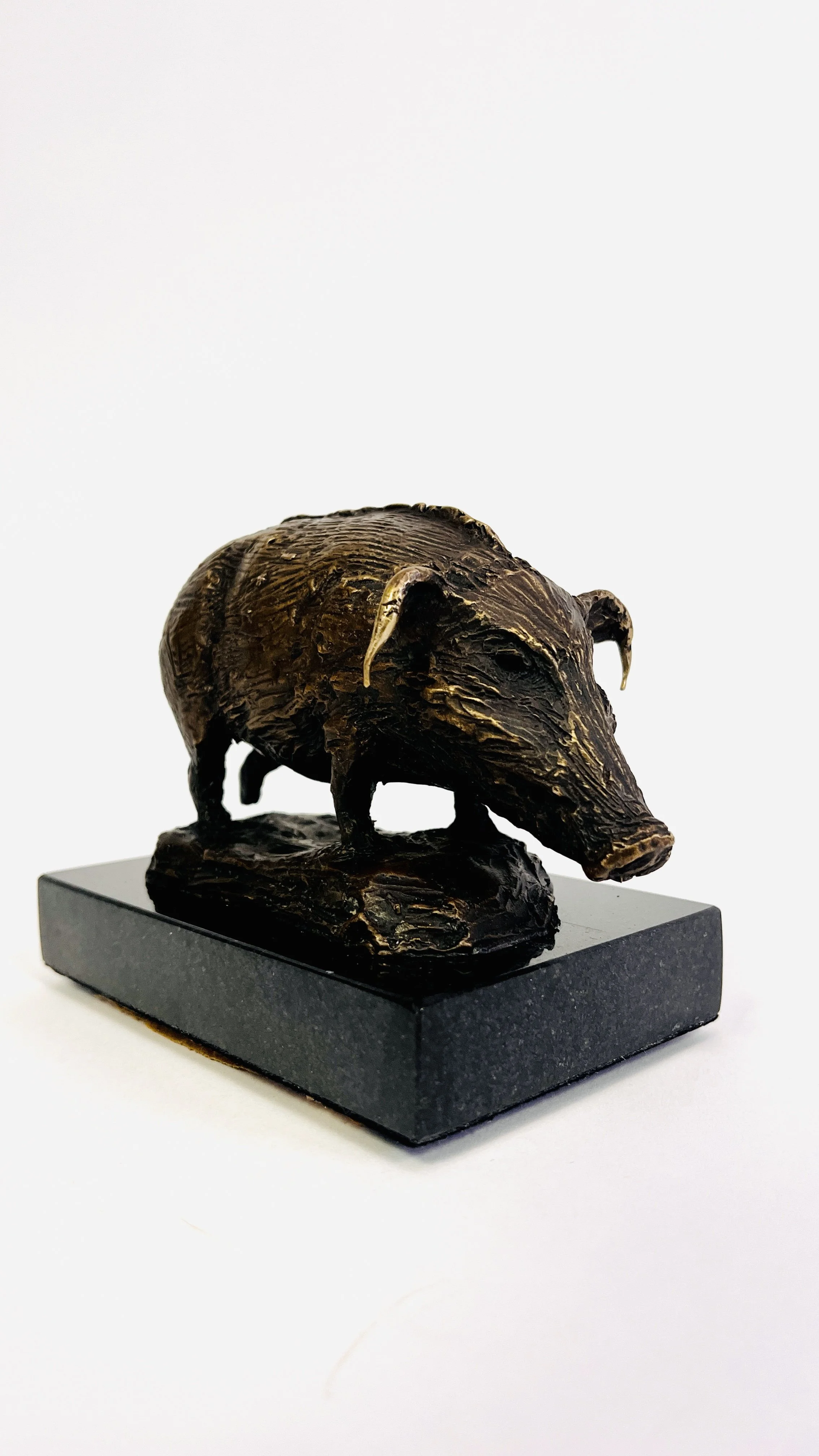 John Sumner Sculpture of a Red River Hog