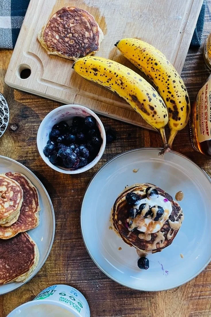 Banana Bread Pancakes