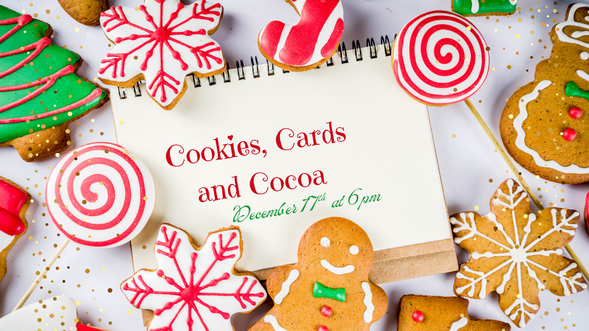Cookies, Cocoa &amp; Cards
