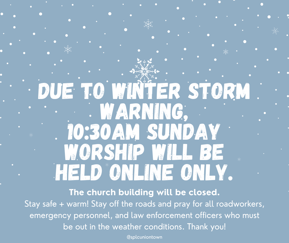 ONLINE WORSHIP SERVICE ONLY