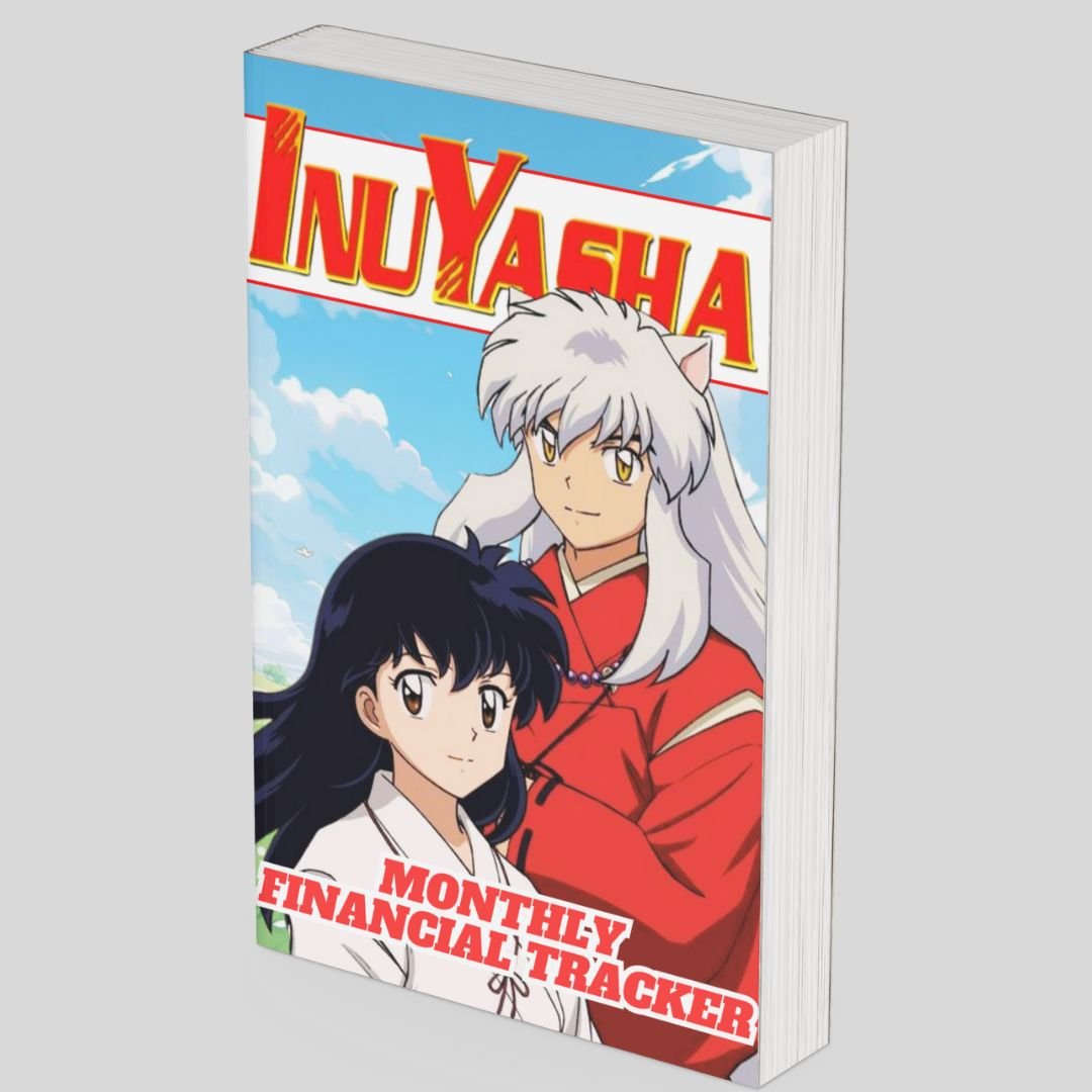 Inuyasha x Kagome Financial Planner - A beautifully designed financial planner featuring beloved characters, created to help you organize your finances and achieve your budgeting dreams.