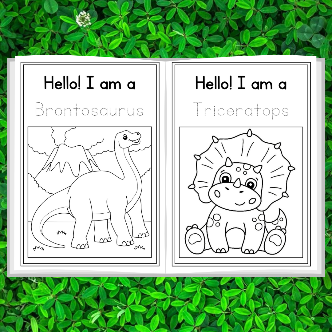 toddler dinosaur coloring sheets