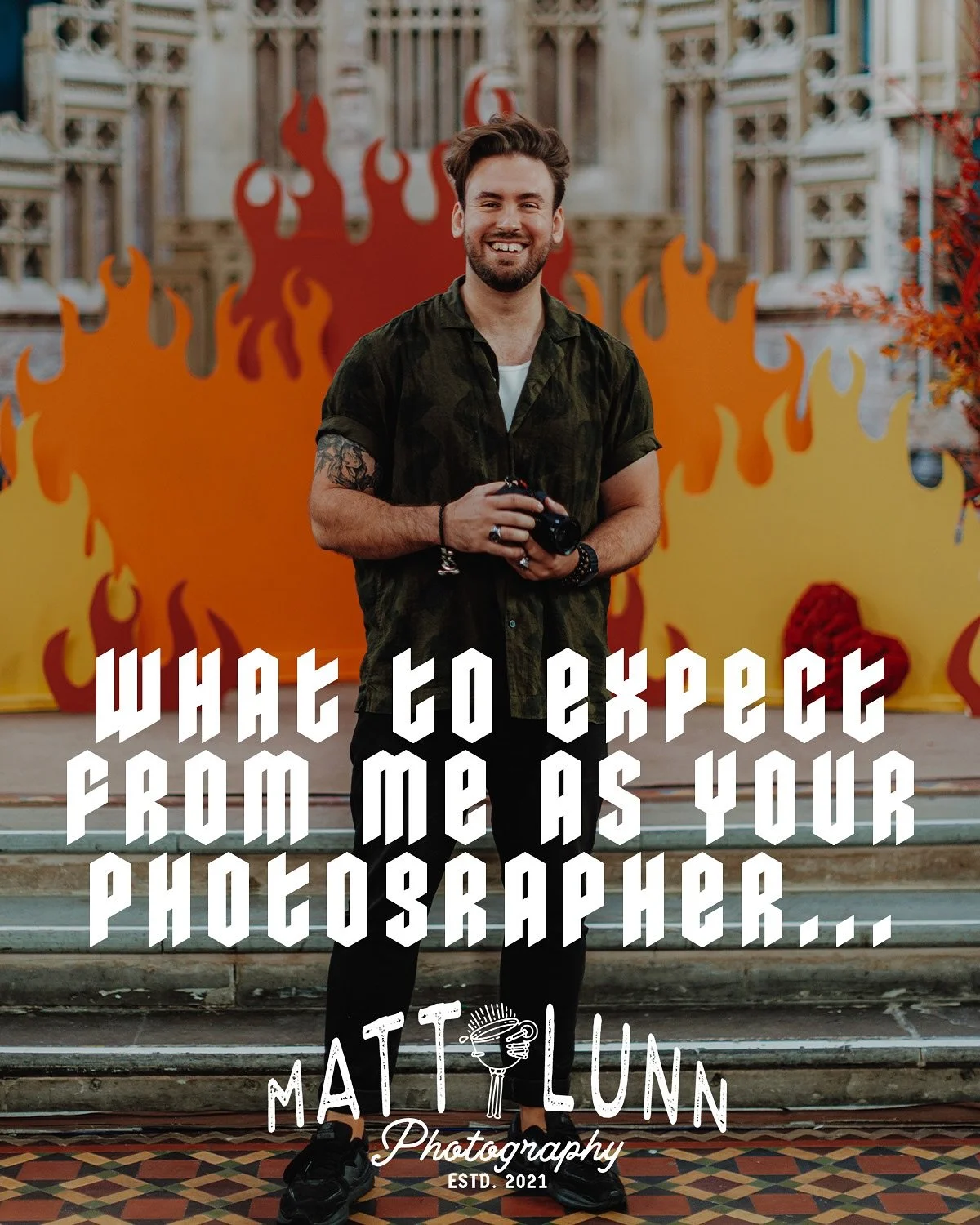 ⚡️ WHAT TO EXPECT&hellip;

There&rsquo;s a lot of INCREDIBLE photographers out there, so here&rsquo;s what you get when you book me to capture your day! 🤘🏻

My ethos is simple, I want to capture your day exactly how it went down, so even in decades
