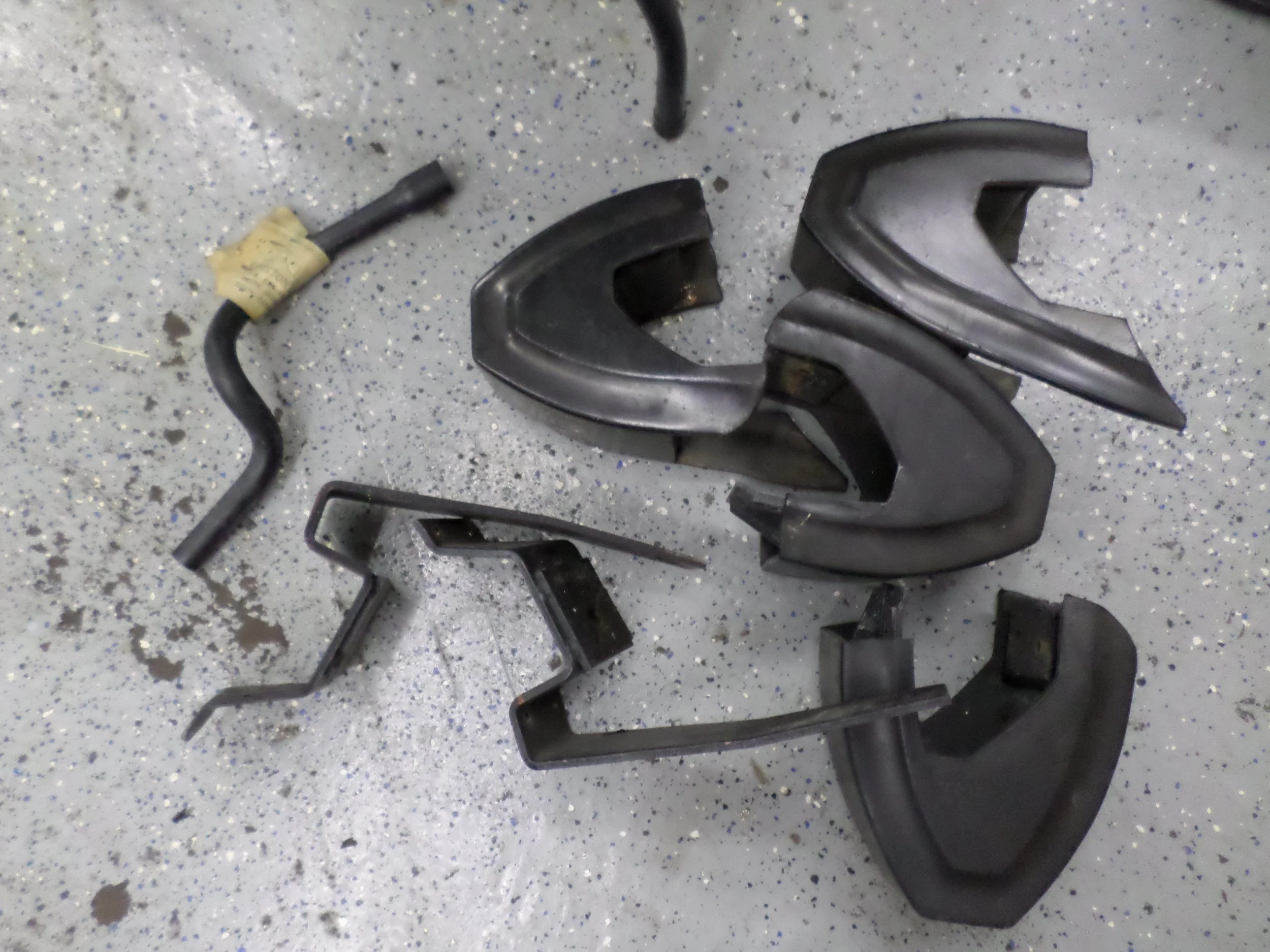 Used Front and Rear Rubber Over-Riders