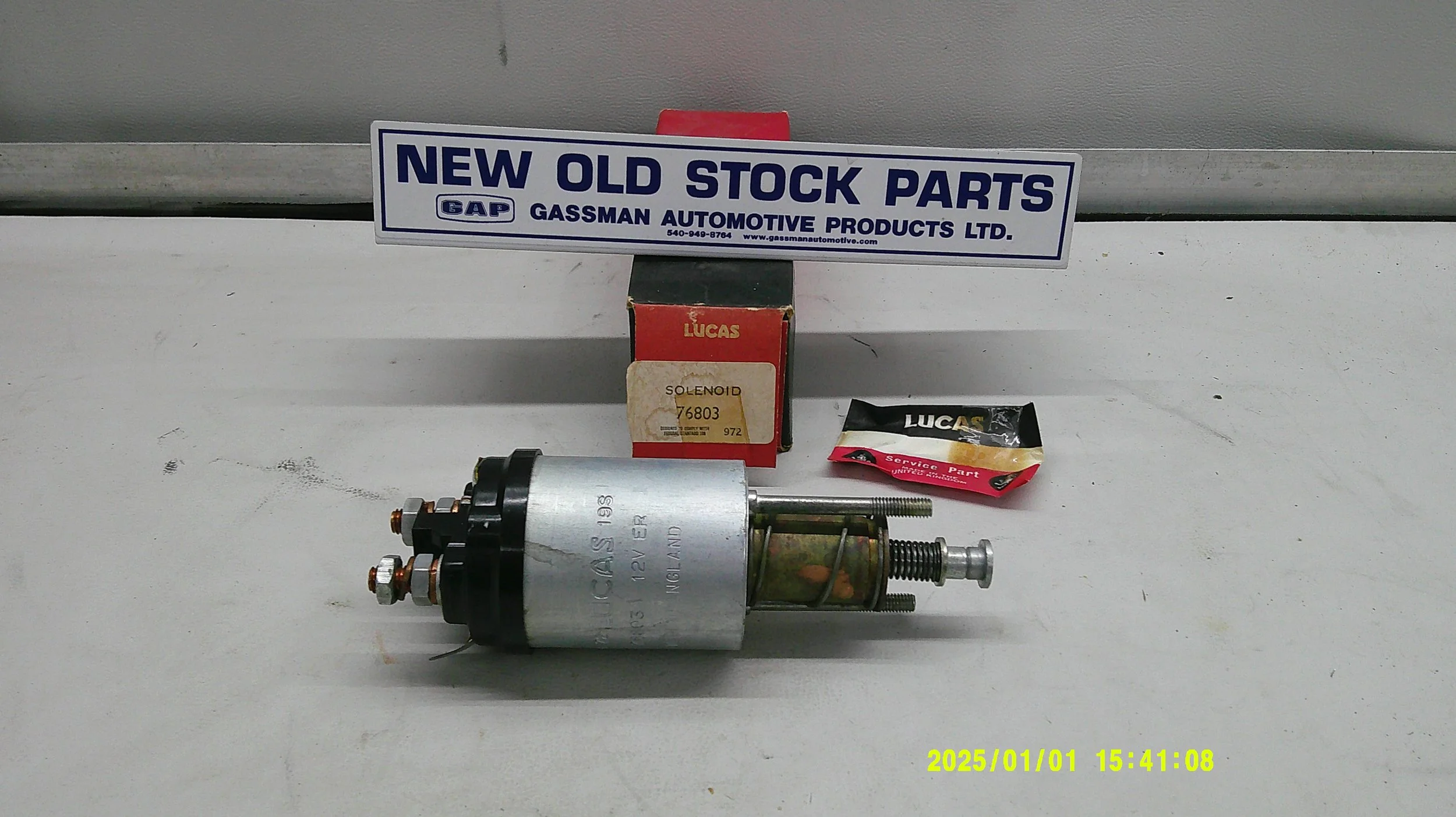NOS Lucas  Starter Solenoid