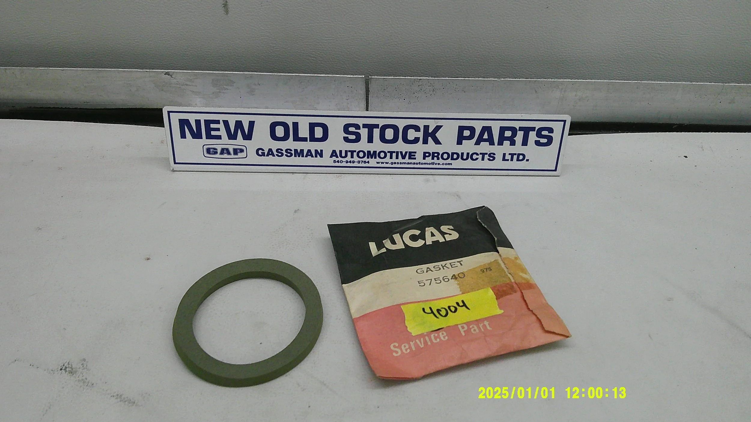 NOS Lucas MG, AC, Morris Foam Lens Seal/ Gasket