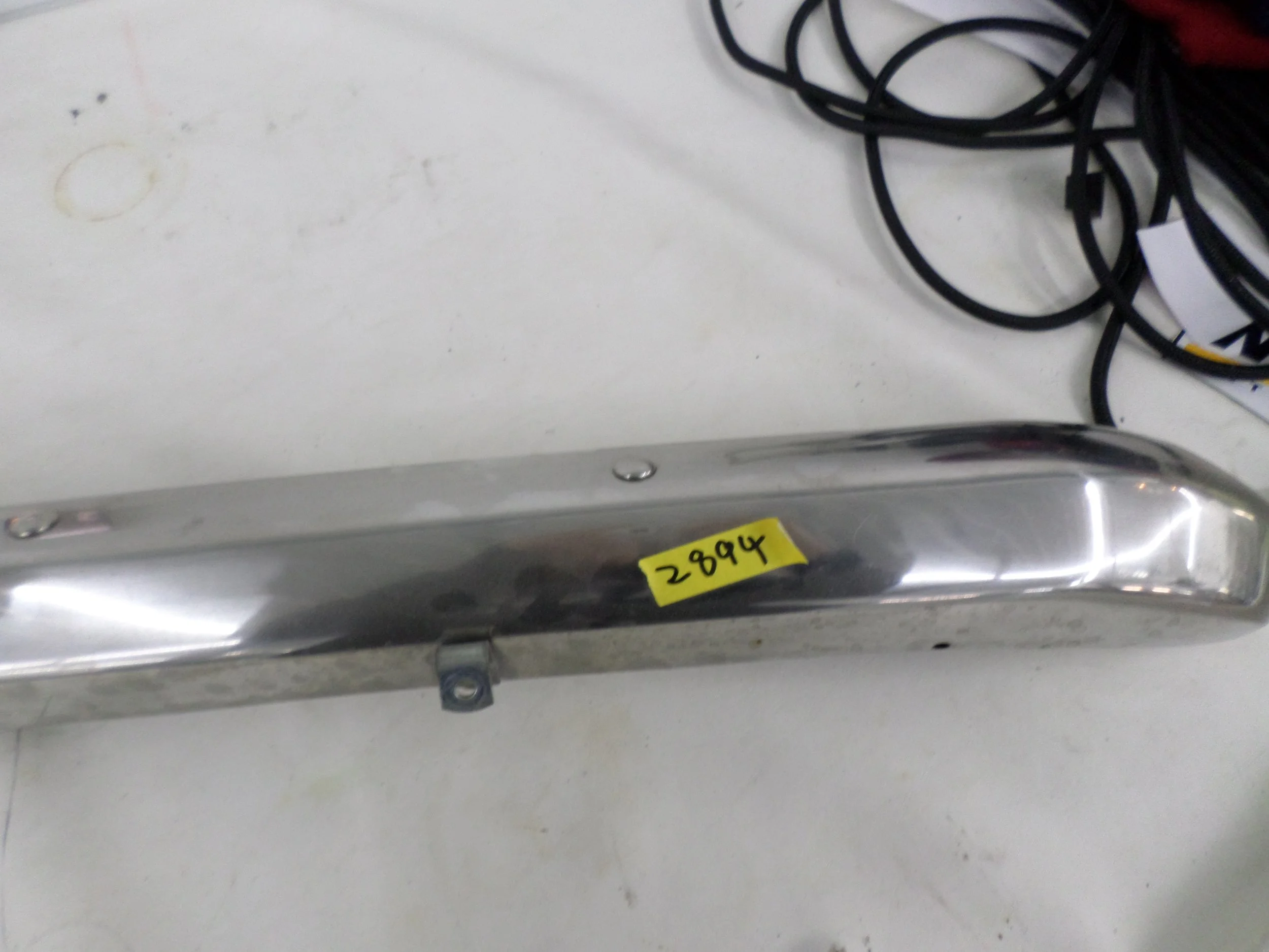 Used Front Bumper Stainless Steel