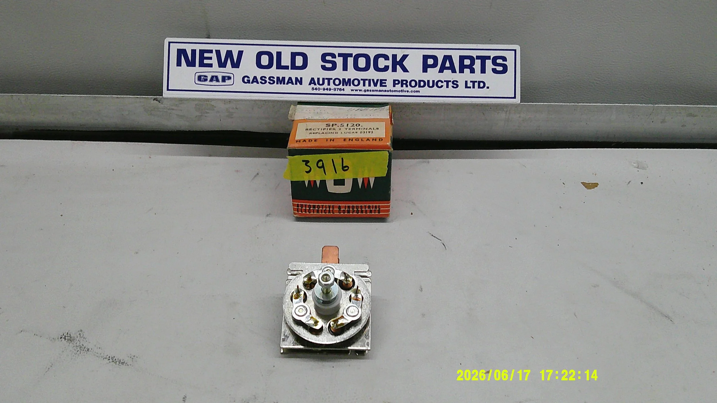NOS Lucas MG, Jag, TR  ALTERNATOR Rectifier