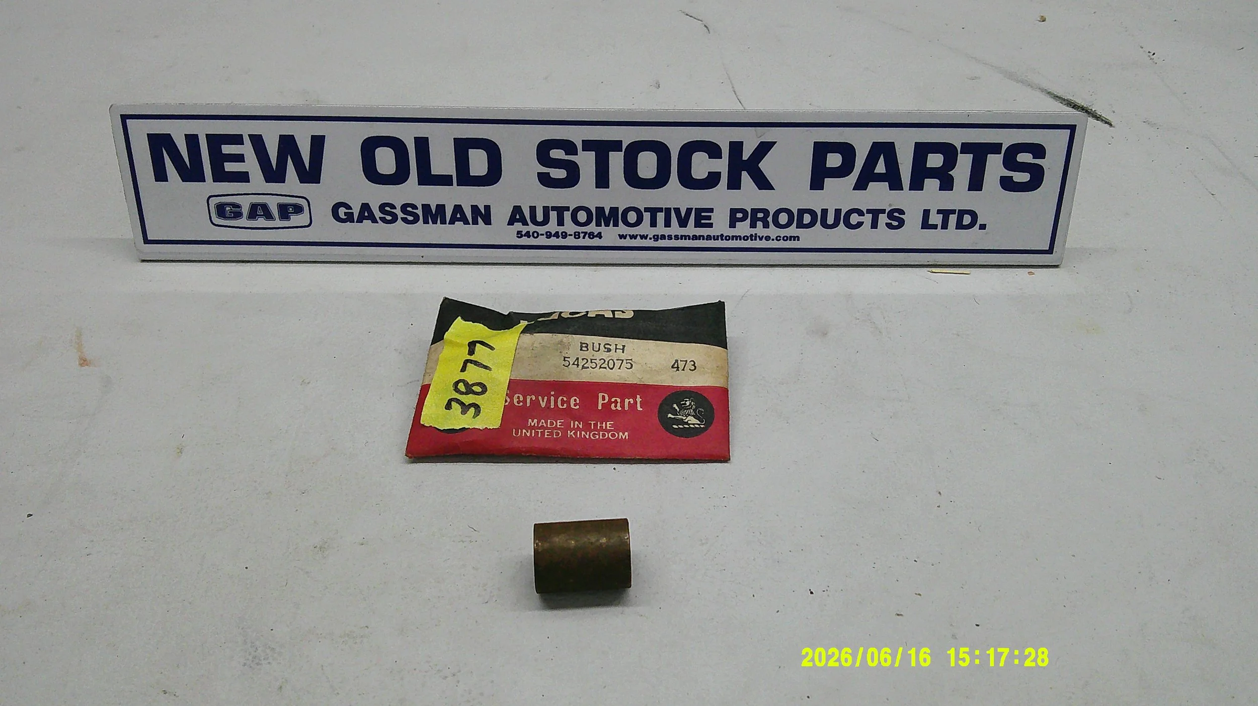 NOS Lucas Triumph Front Pinion Drive Bush (Sleeve Bearings)