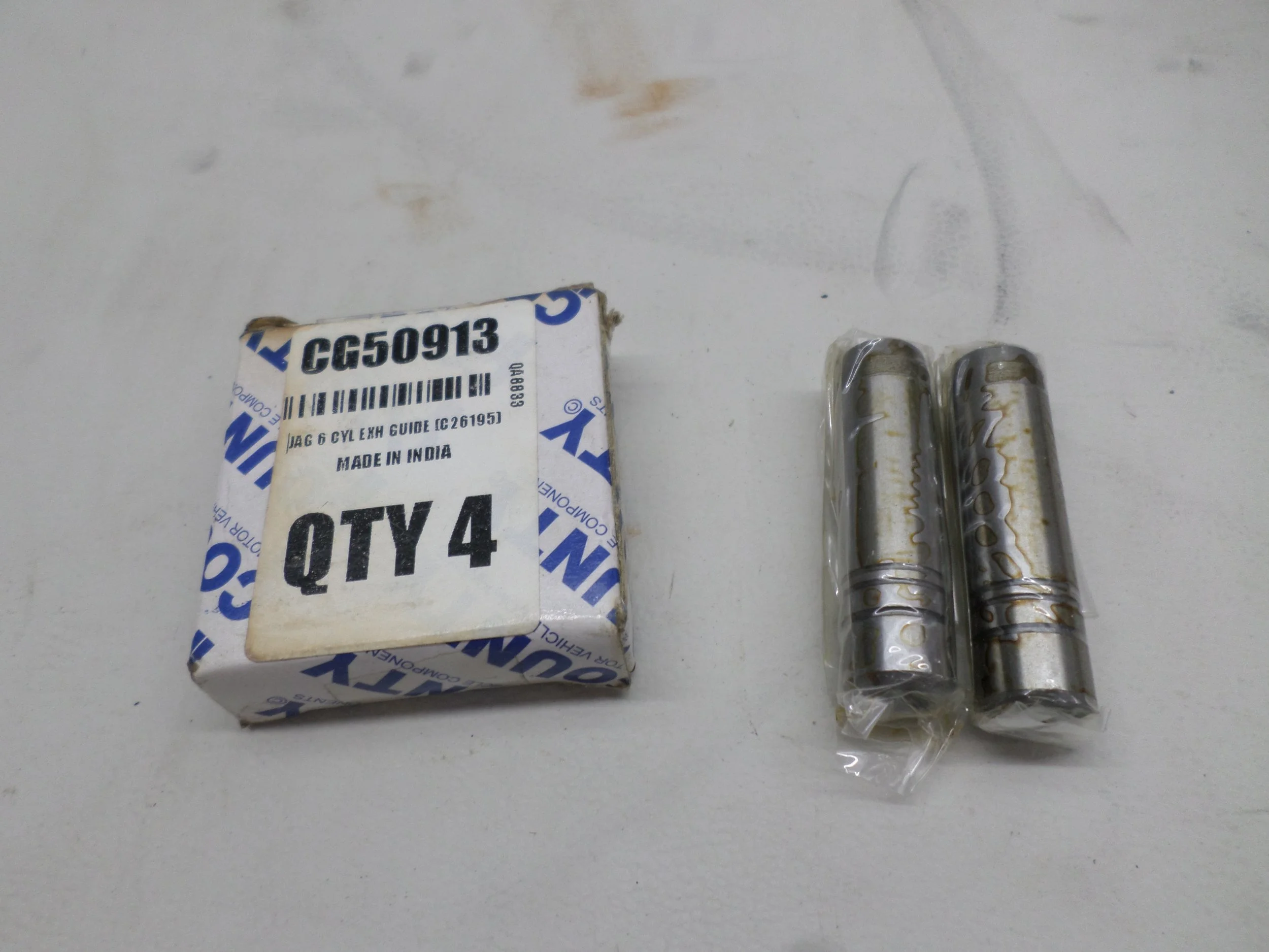 NOS Jaguar Exhaust Valve Guide 6 Pack Standard 240