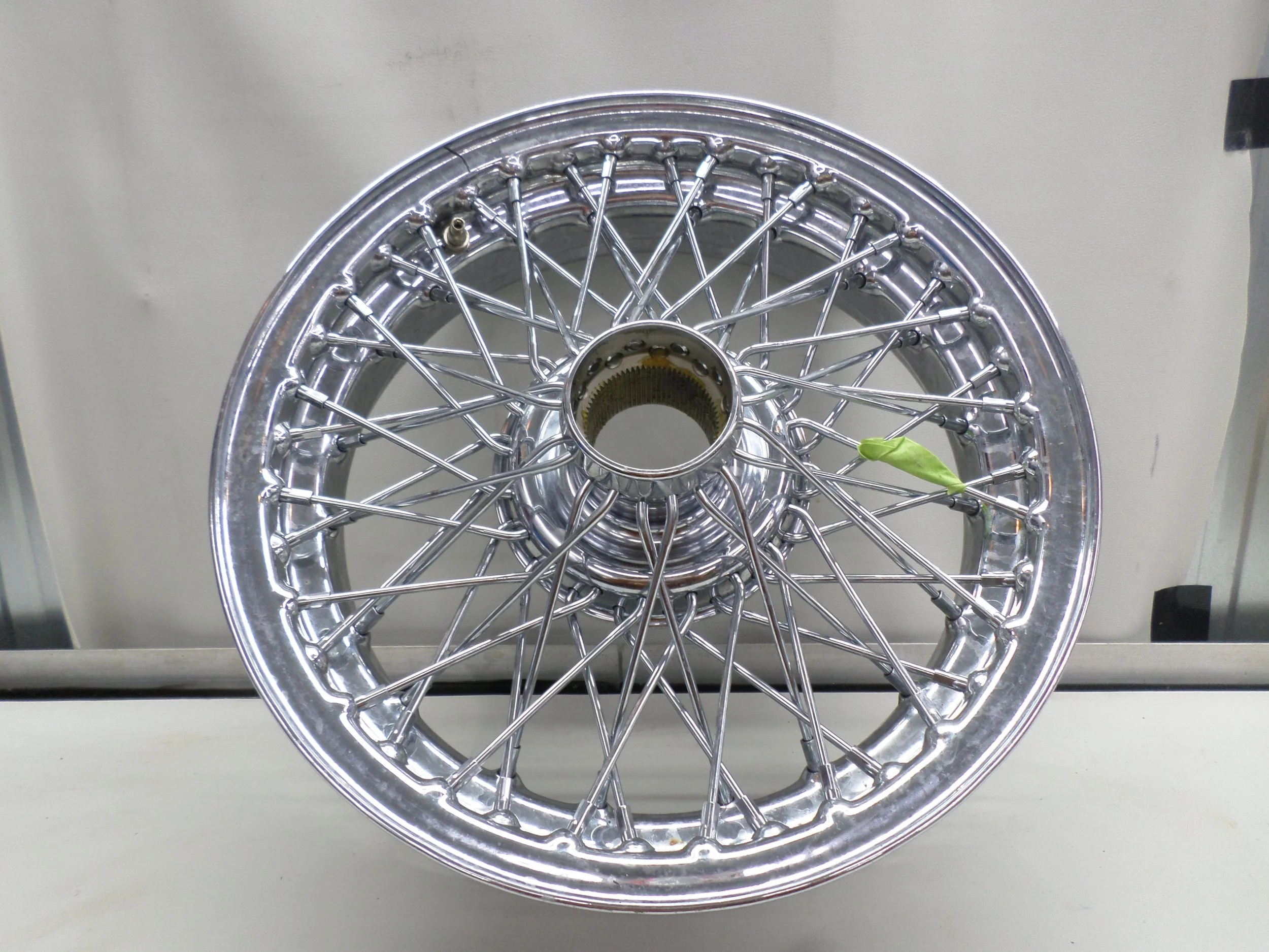 New Triumph, MG, Wire Wheels 15x4.5, 60 Spoke, Chrome Pair