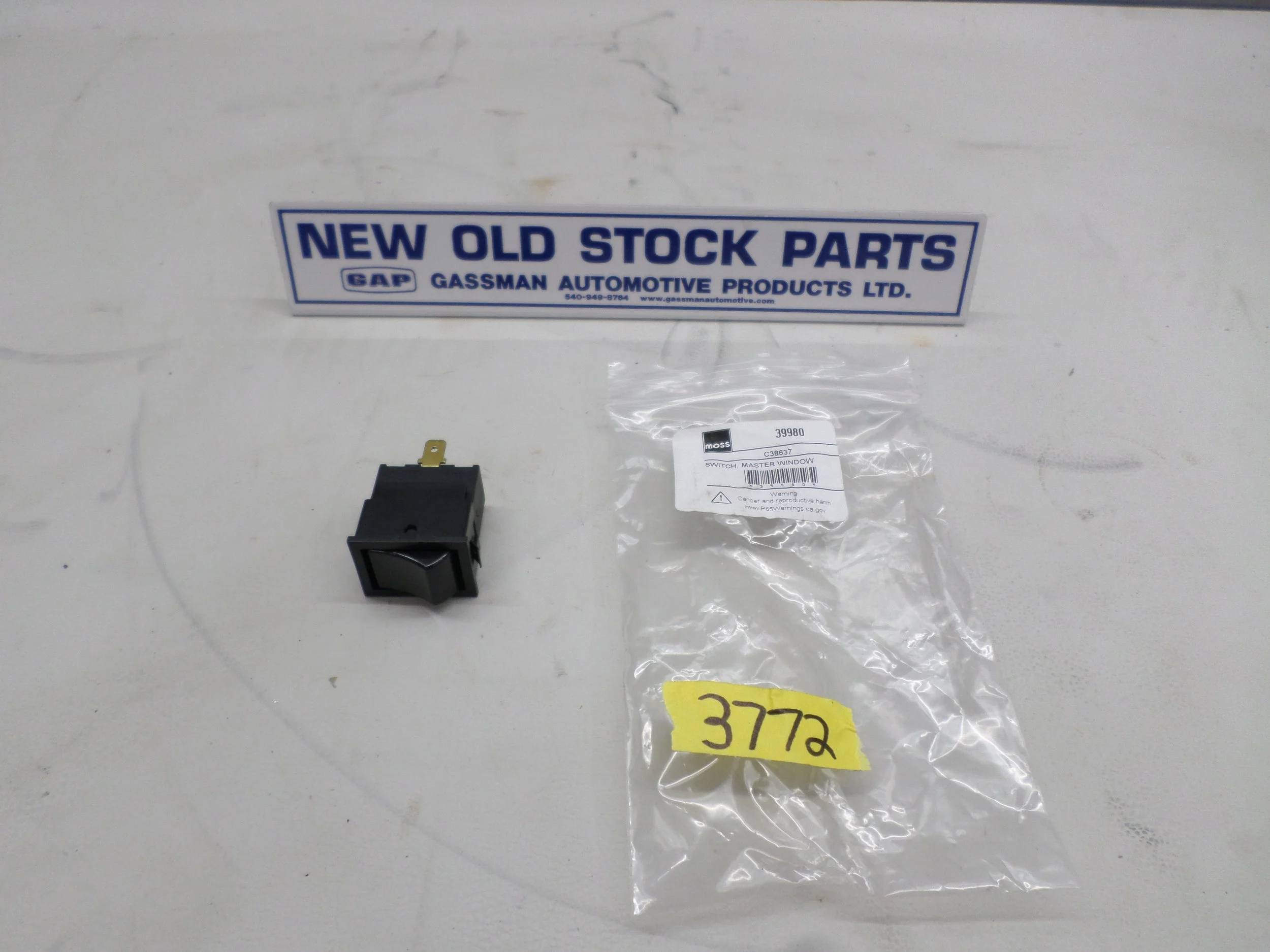 New Jaguar, MGB Master Window Switch