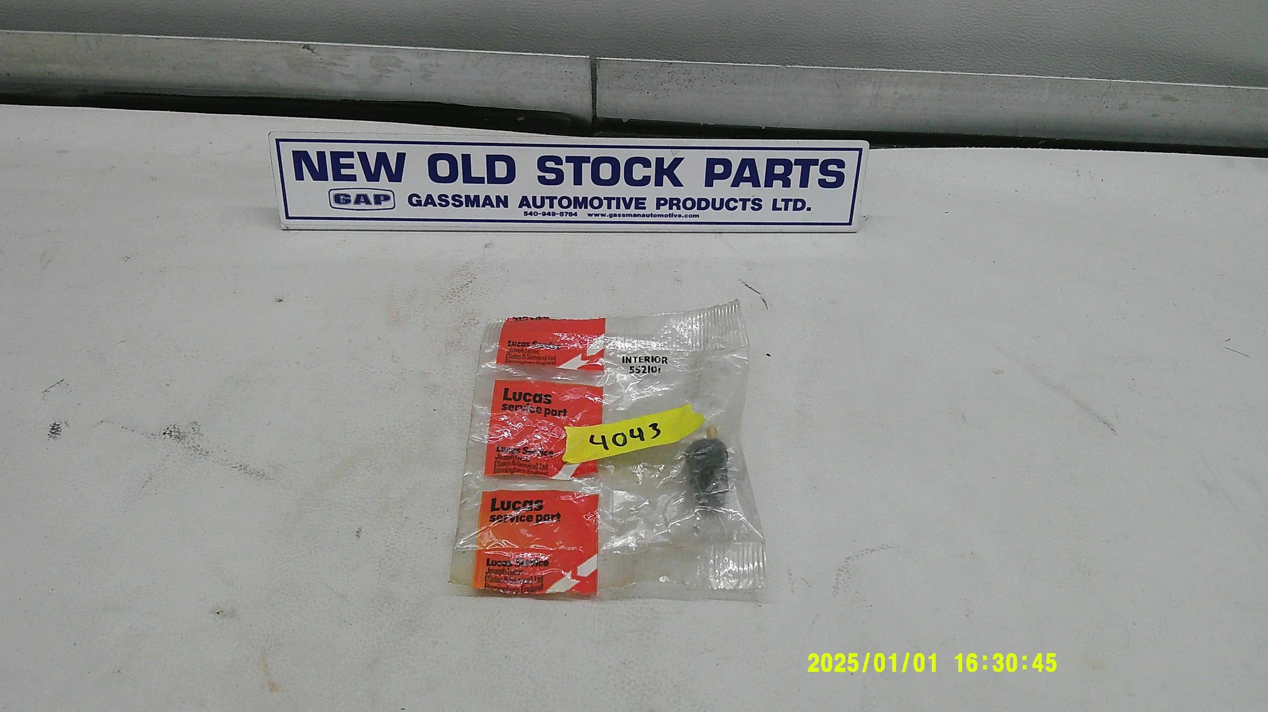 NOS Lucas TR, AH, Jag Auxiliary Lamp