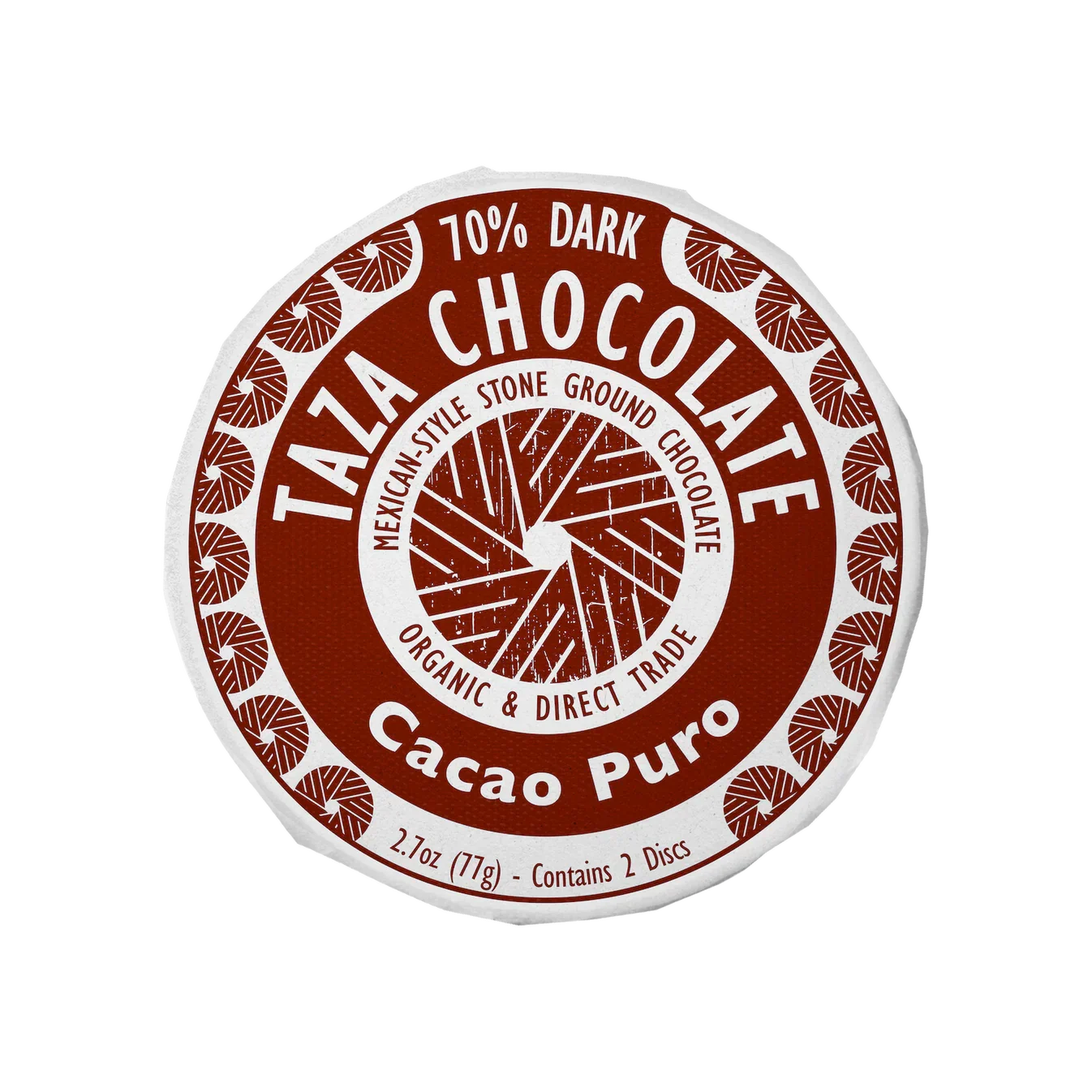 Taza 70% Dark Chocolate Cacao Puro