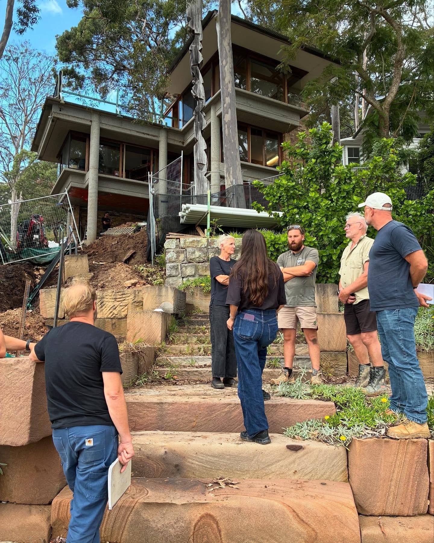 Bruce Rickard facades at &ldquo;Wangan&rdquo; that are just so incredibly beautiful and lovingly retained in the new design 🤍
@bennettmurada 
@newmarkconstructions 
@sdastructures