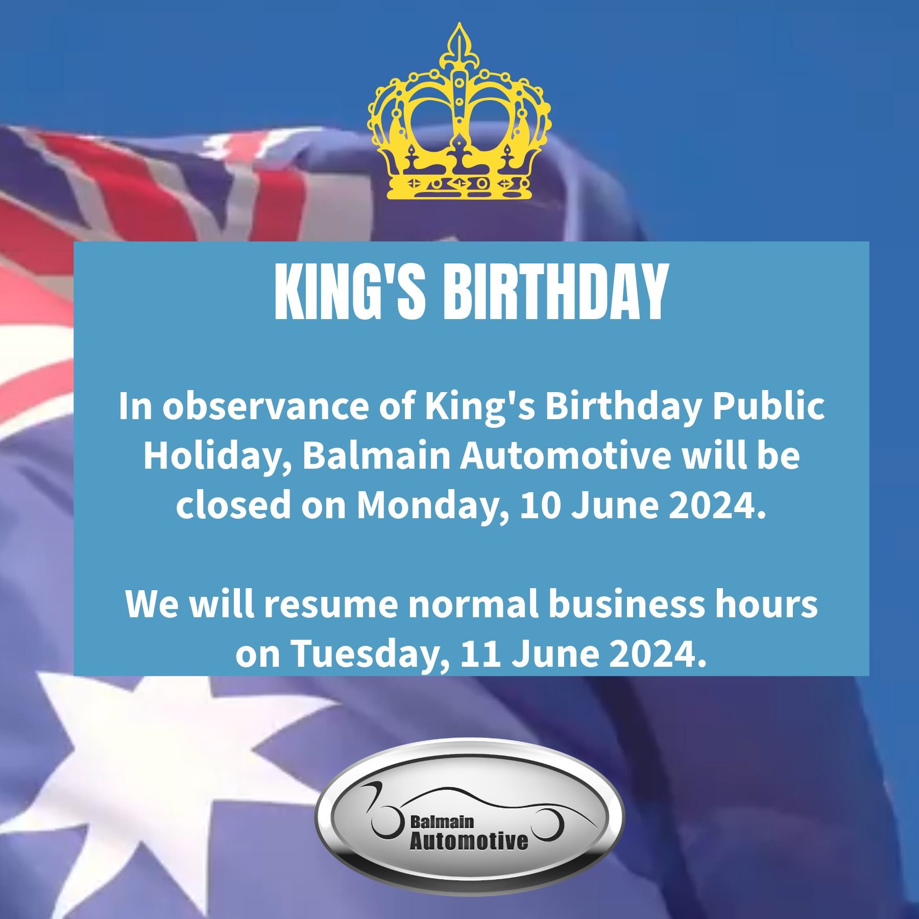 Kings Birthday 2025

Cheers to community, crown, and a little extra sleep-in! 💙🍻

#KingsBirthdayWeekend #BalmainNSW #InnerWestLiving #LongWeekendVibes #SupportLocal #AustraliaVibes #DarlingStreetDays
