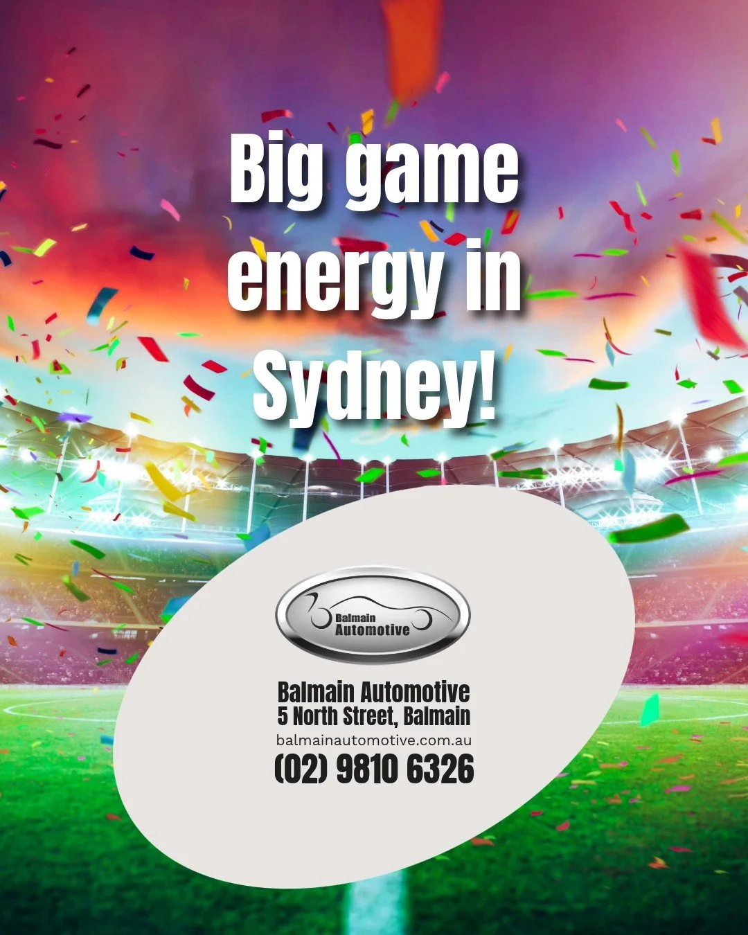 🏉 Grand Final Sunday is here! 🏆
The energy in Sydney is electric and it&rsquo;s set to be a cracking game. Whether you&rsquo;re cheering from the couch, the pub, or the stands &mdash; enjoy the match and have a safe trip home.

From all of us at Ba