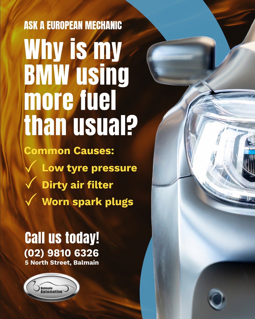 Why is my BMW using more fuel than usual?

If you've noticed you're filling up more often, your BMW could be trying to tell you something.

Higher fuel consumption doesn't always mean there's a major fault. Often, it's caused by maintenance items tha