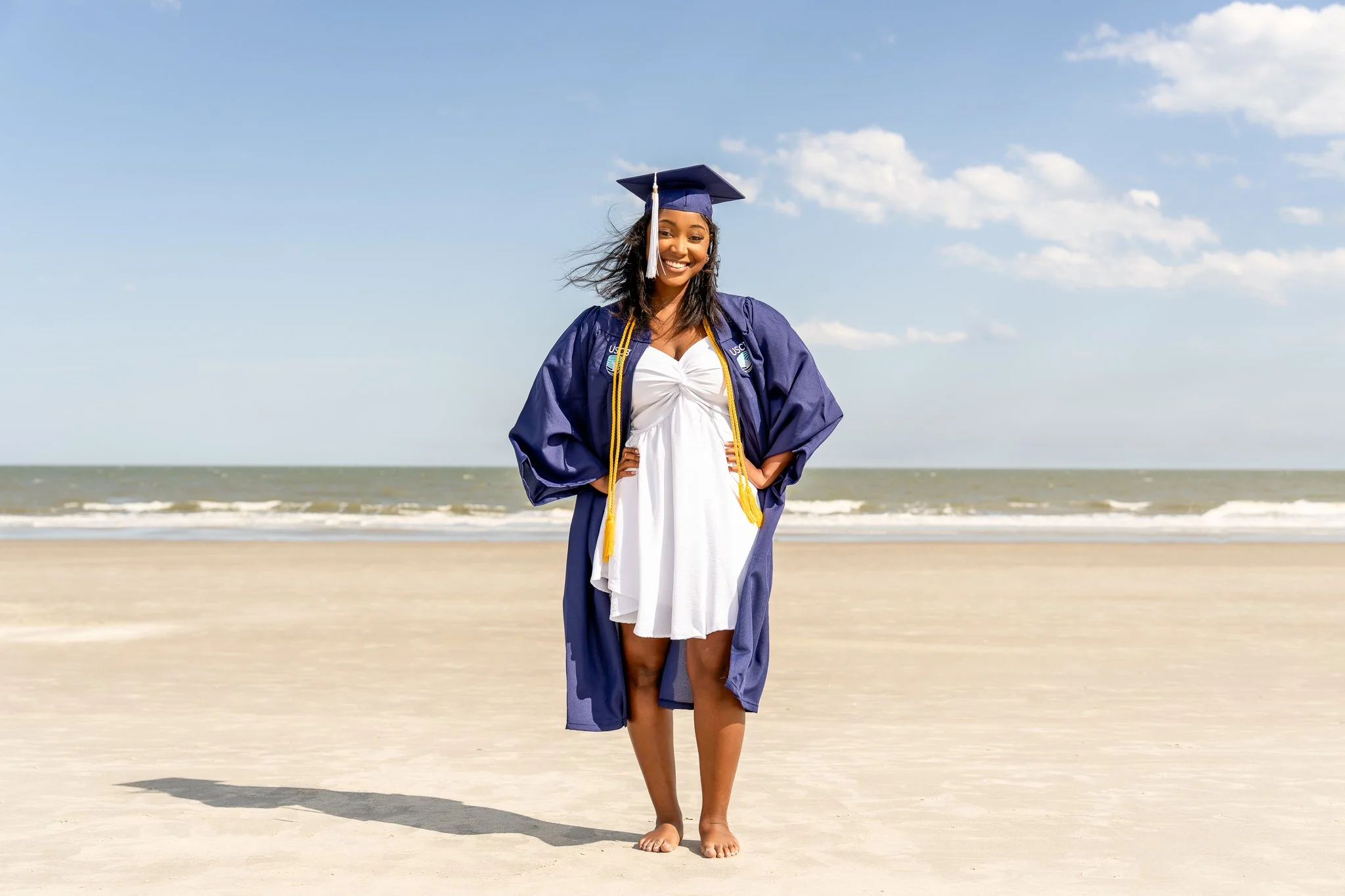 Hilton Head Beach Senior Photoshoot