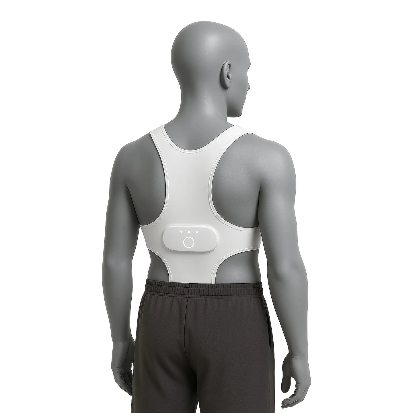 Most older adults don&rsquo;t just fall because they trip. Many fall because of years of muscle loss and forward-leaning posture (kyphosis) that throws off their balance.

I designed SynStride as a wearable FES suit to gently nudge the upper body upr