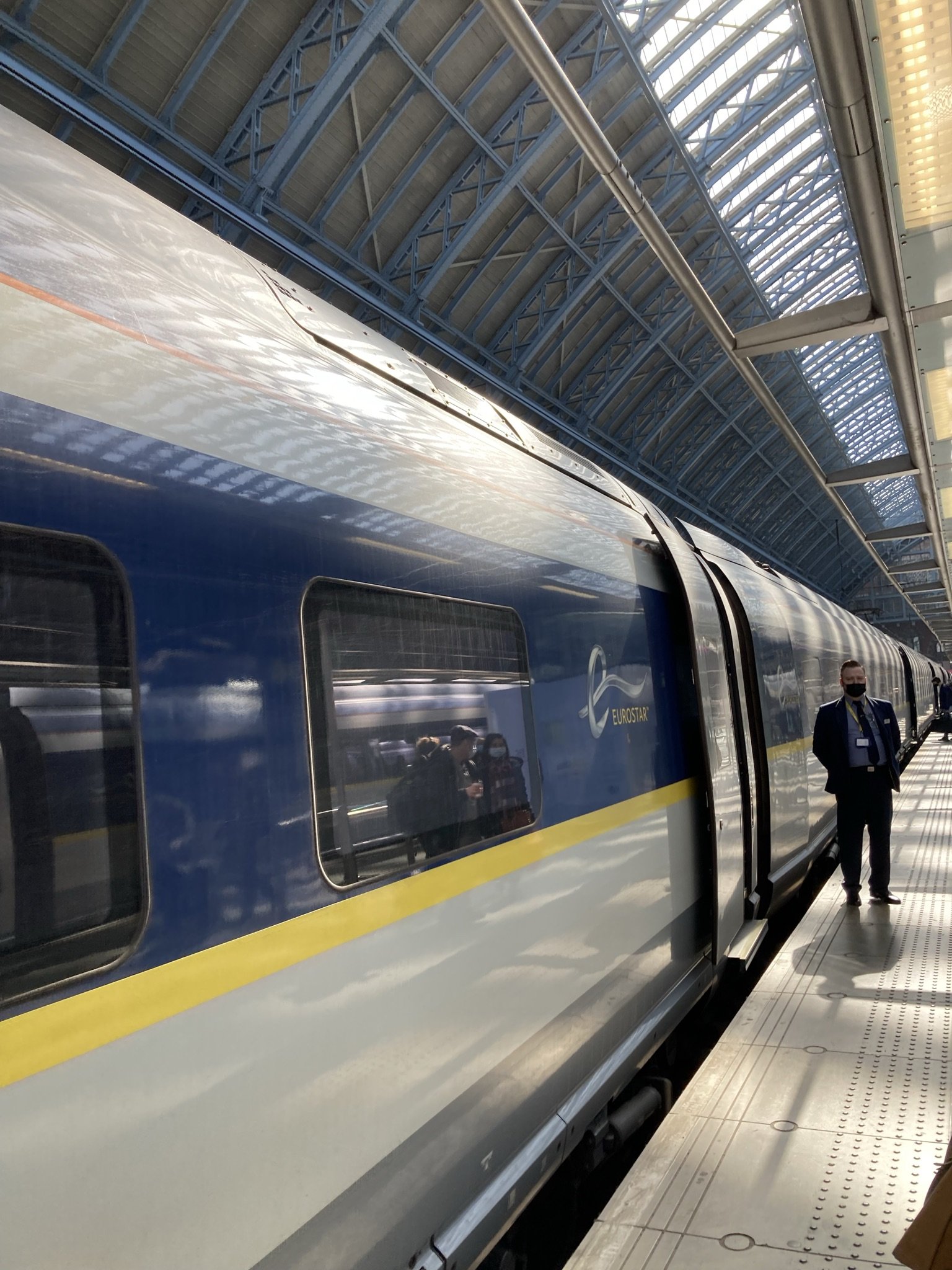 Eurostar at St. Pancras, LONDON