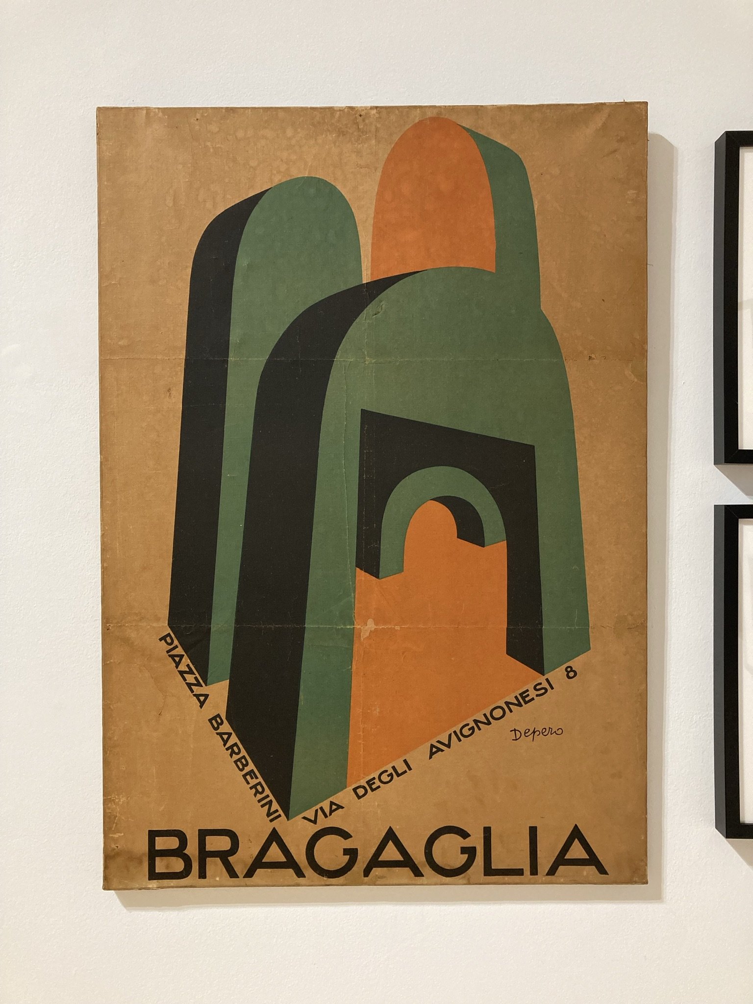 Poster, Galleria Nazionale d'Arte Moderna, ROME