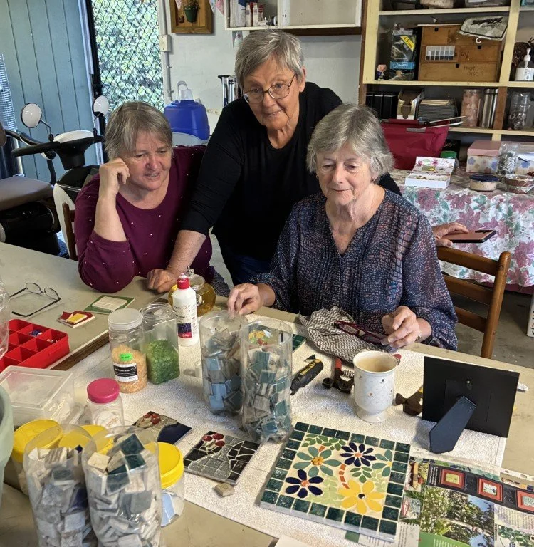 Fun creating 'mosaic masterpieces'