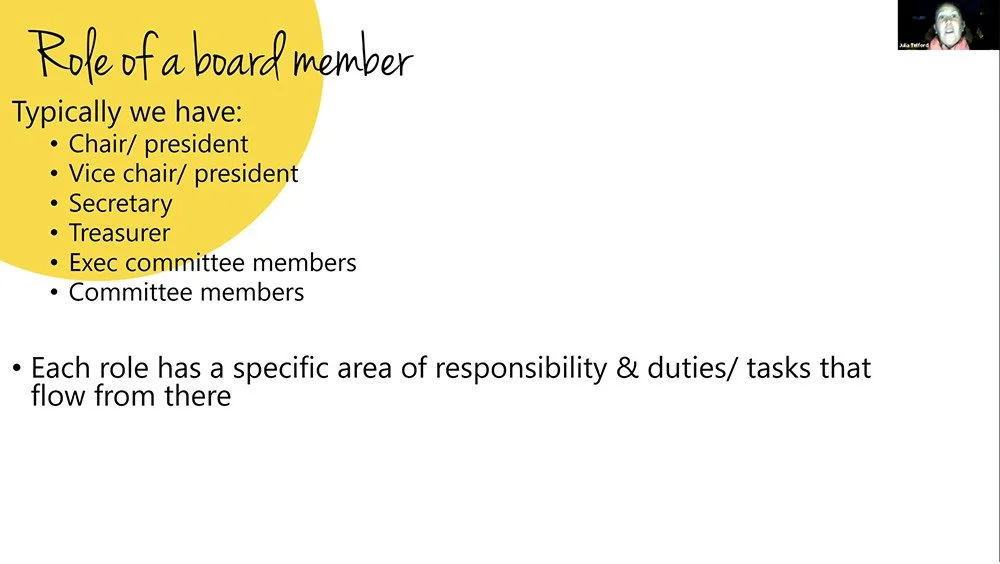 Board Responsibilities