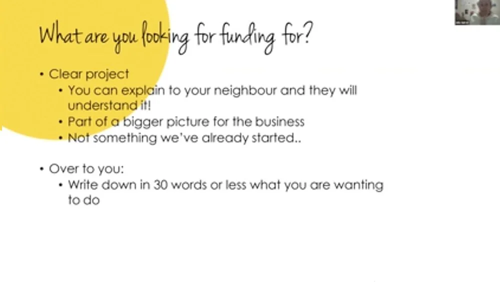 Grant writing