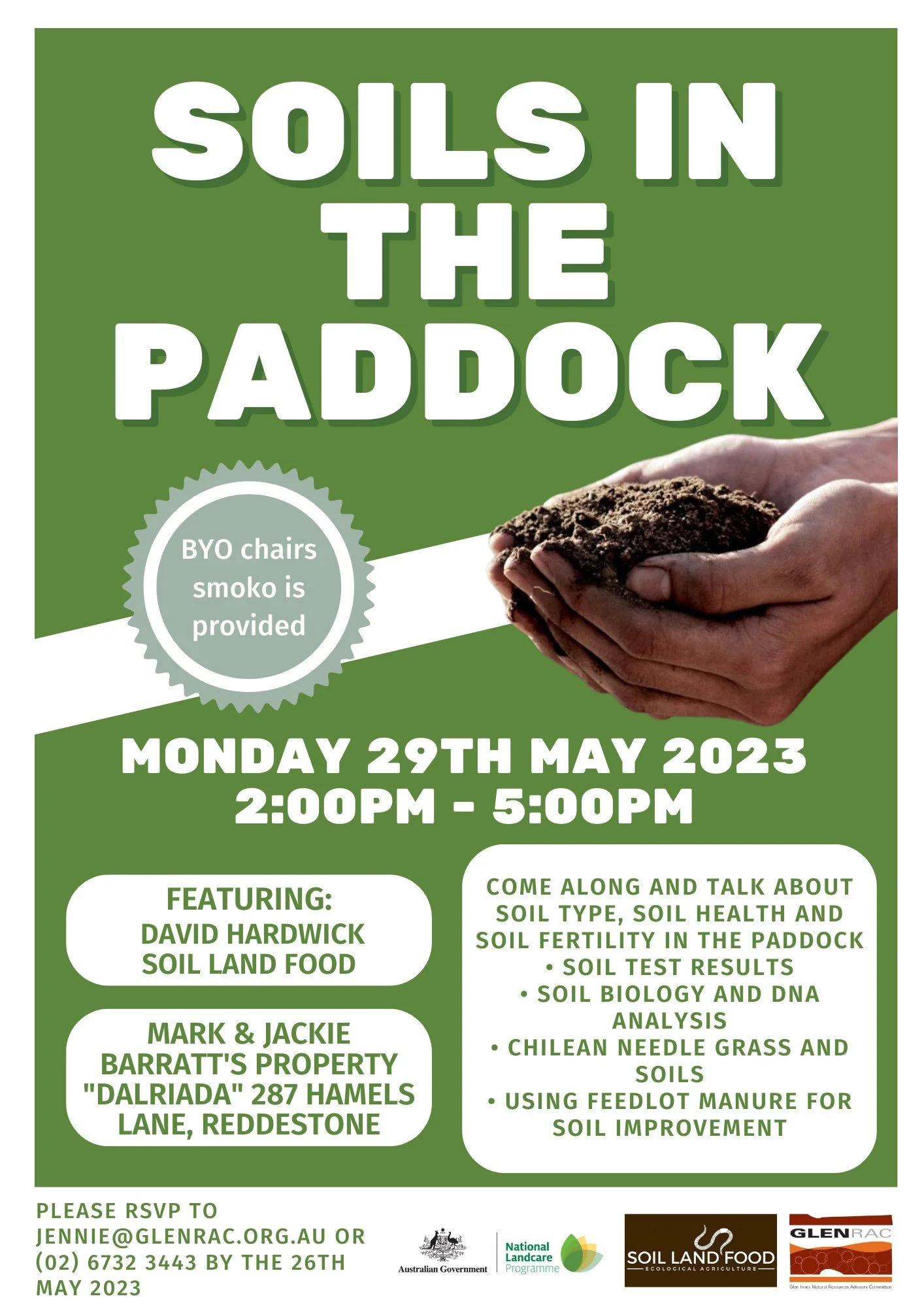 Soils In The Paddock — GLENRAC