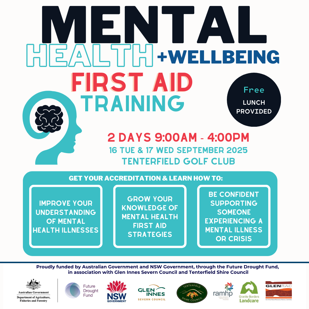 Mental Health First Aid Training (Tenterfield)