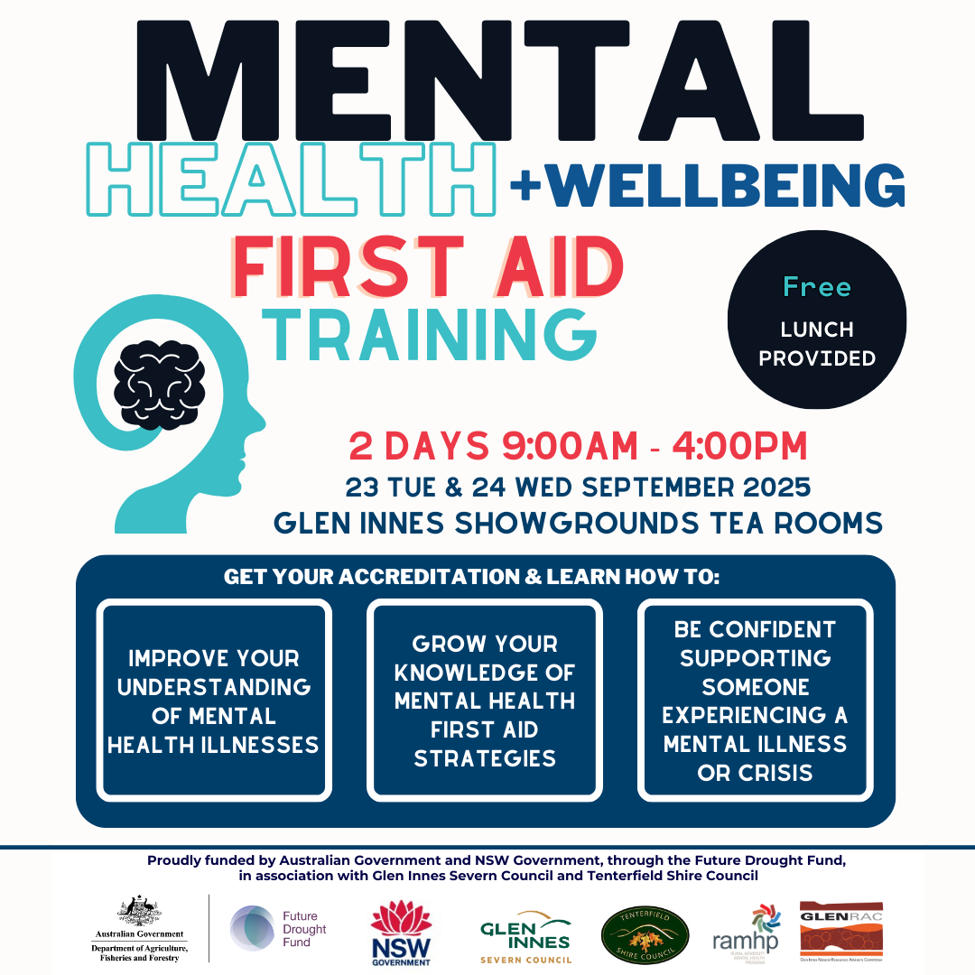 Mental Health First Aid Training (Glen Innes)
