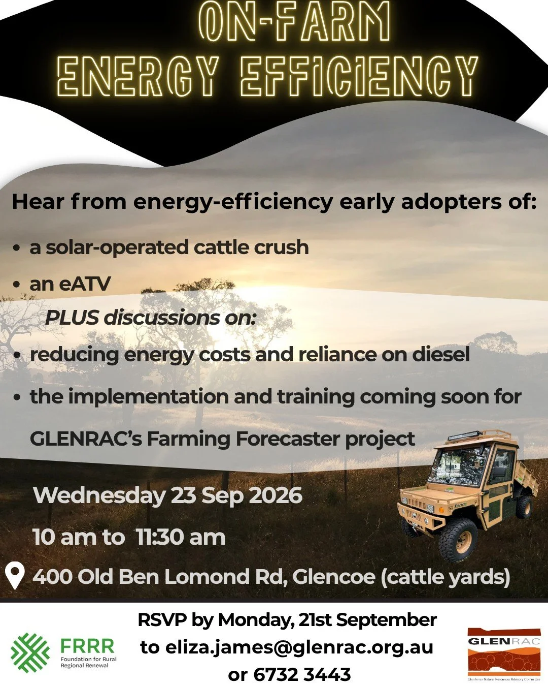 On-Farm Energy Efficiency Field Day