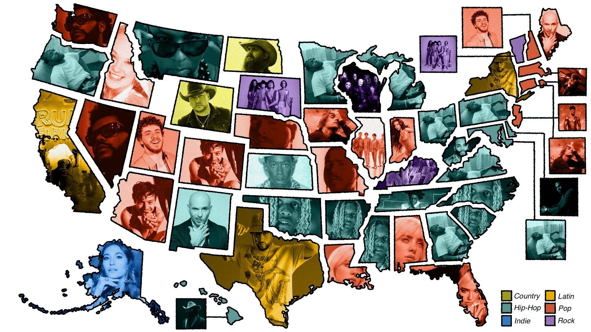 The Midwest loves pop music and also Slipknot