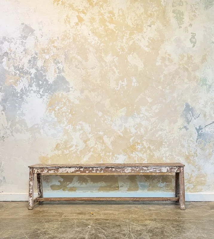 Rustic Wooden Bench