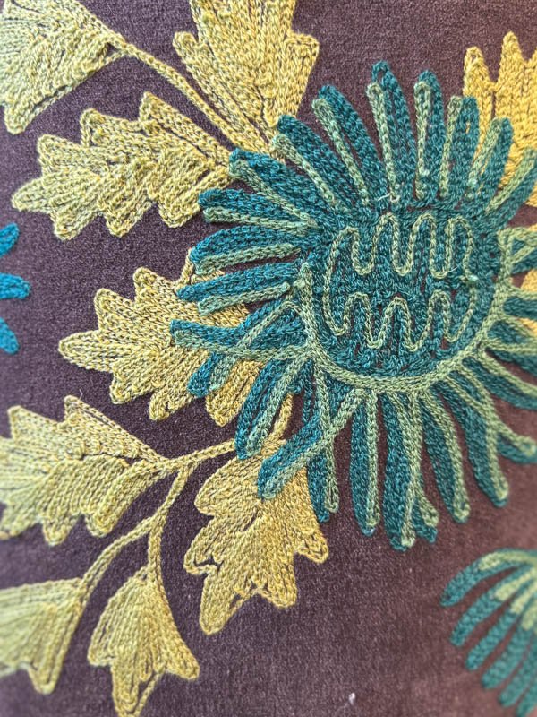 marigold-interiors-drum-lamp-shade-velvet-embroidered-brown-floral-detail.jpg