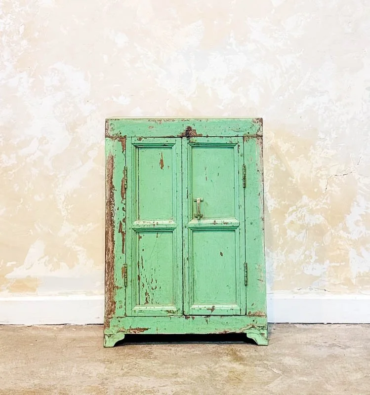 marigold-interiors-mint-green-patina-small-timber-cabinet J25208.jpg