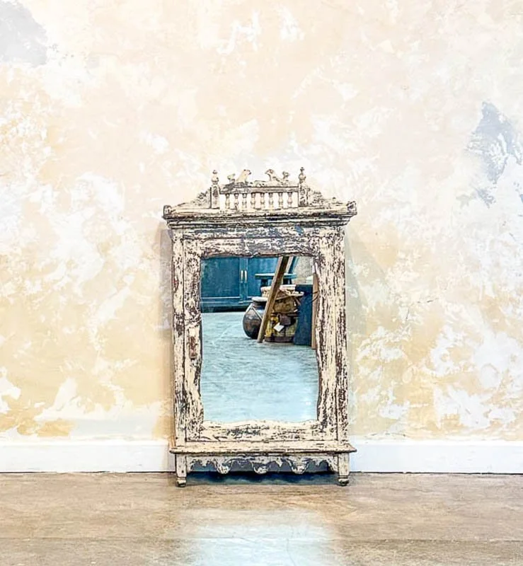 Rustic Showcase with Glass Door