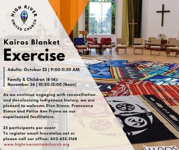 Kairos Blanket Exercise — Visit High River