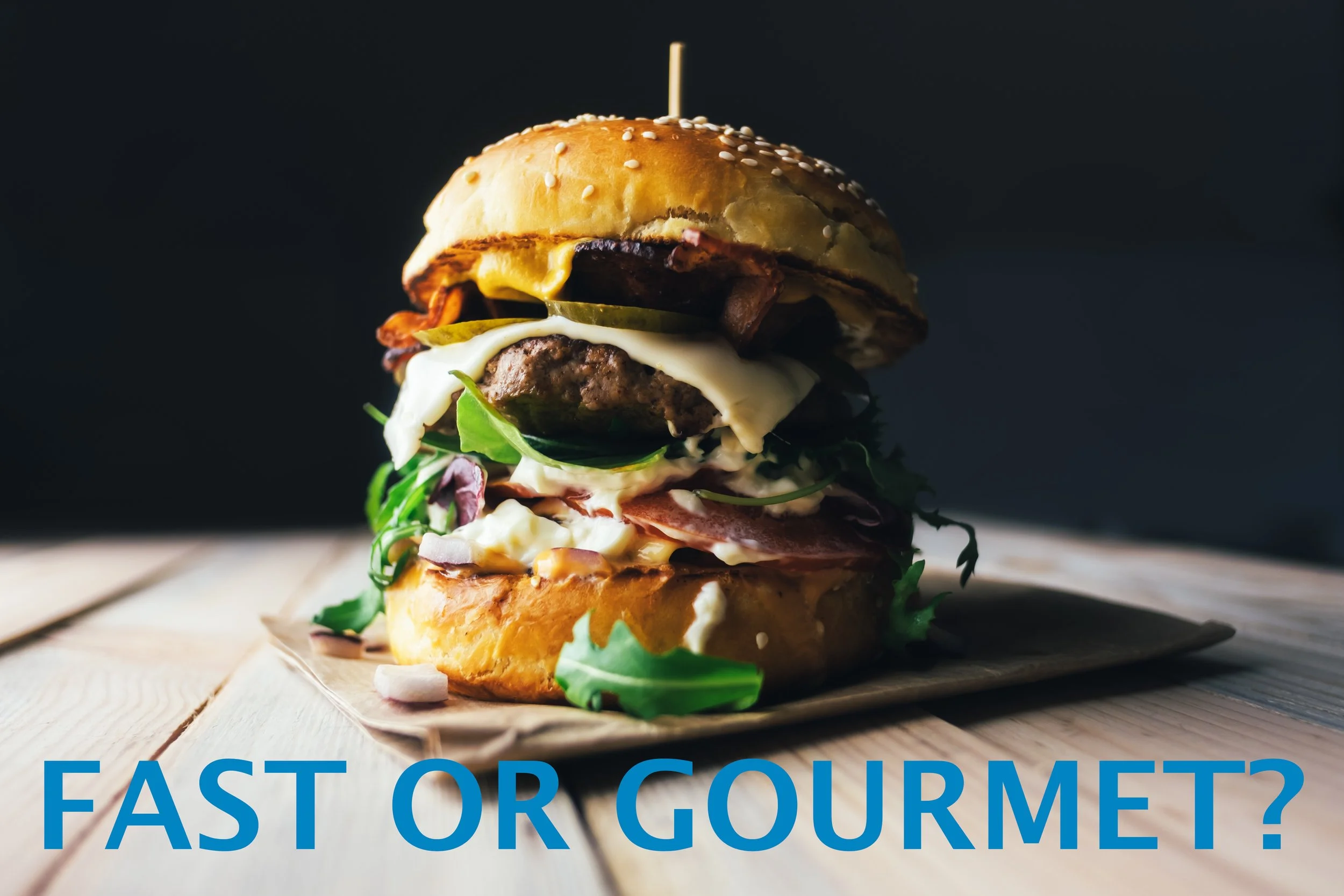 Fast-Food Writing vs Epicurean Vision