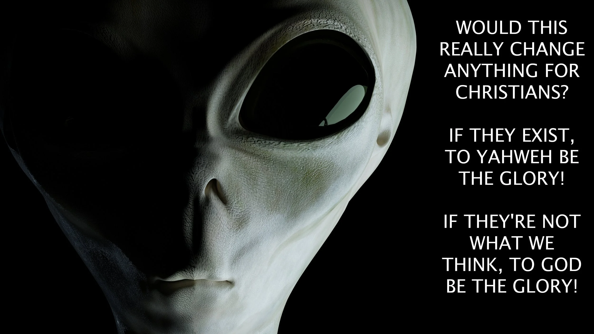 They Might Exist, but We Knew That