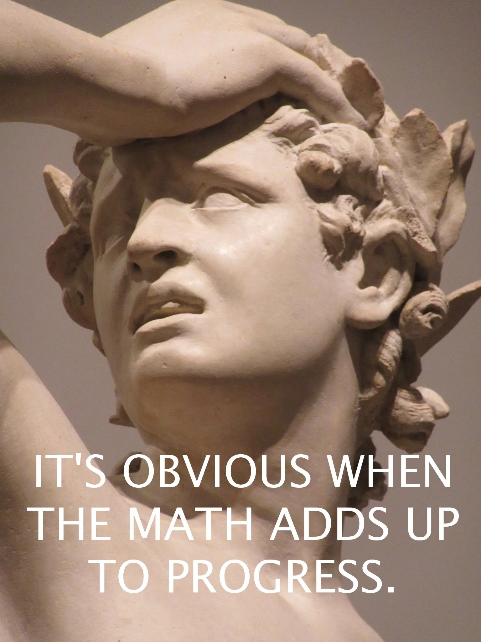 A Realization After Noticing Something