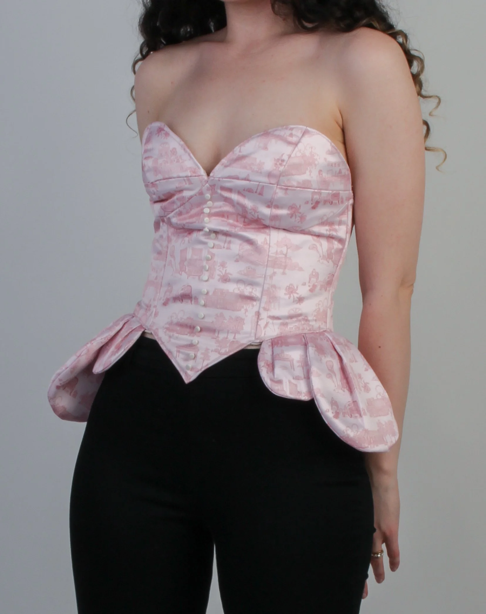 custom-designed, hand-made corset