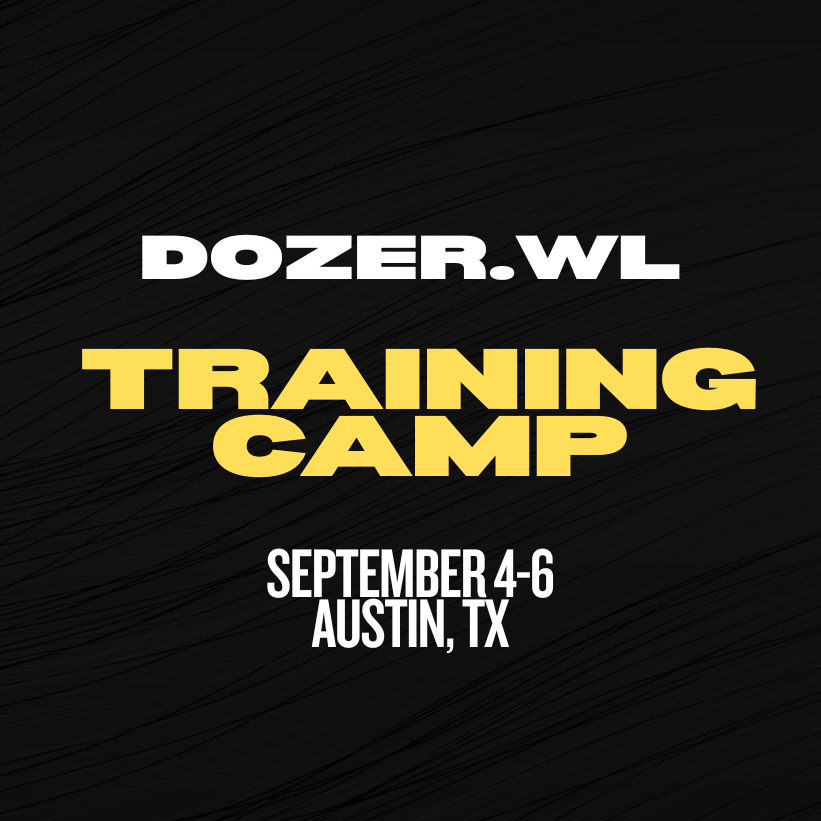 TRAINING CAMP - SEP 4-6