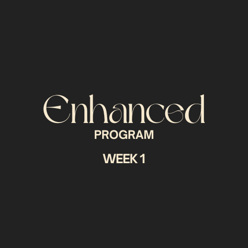 Enhanced Program Week 1
