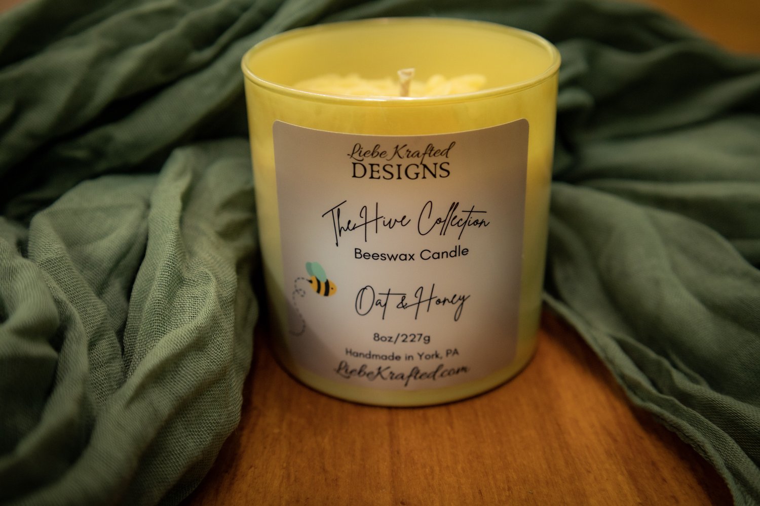 Cozy Beeswax Candles