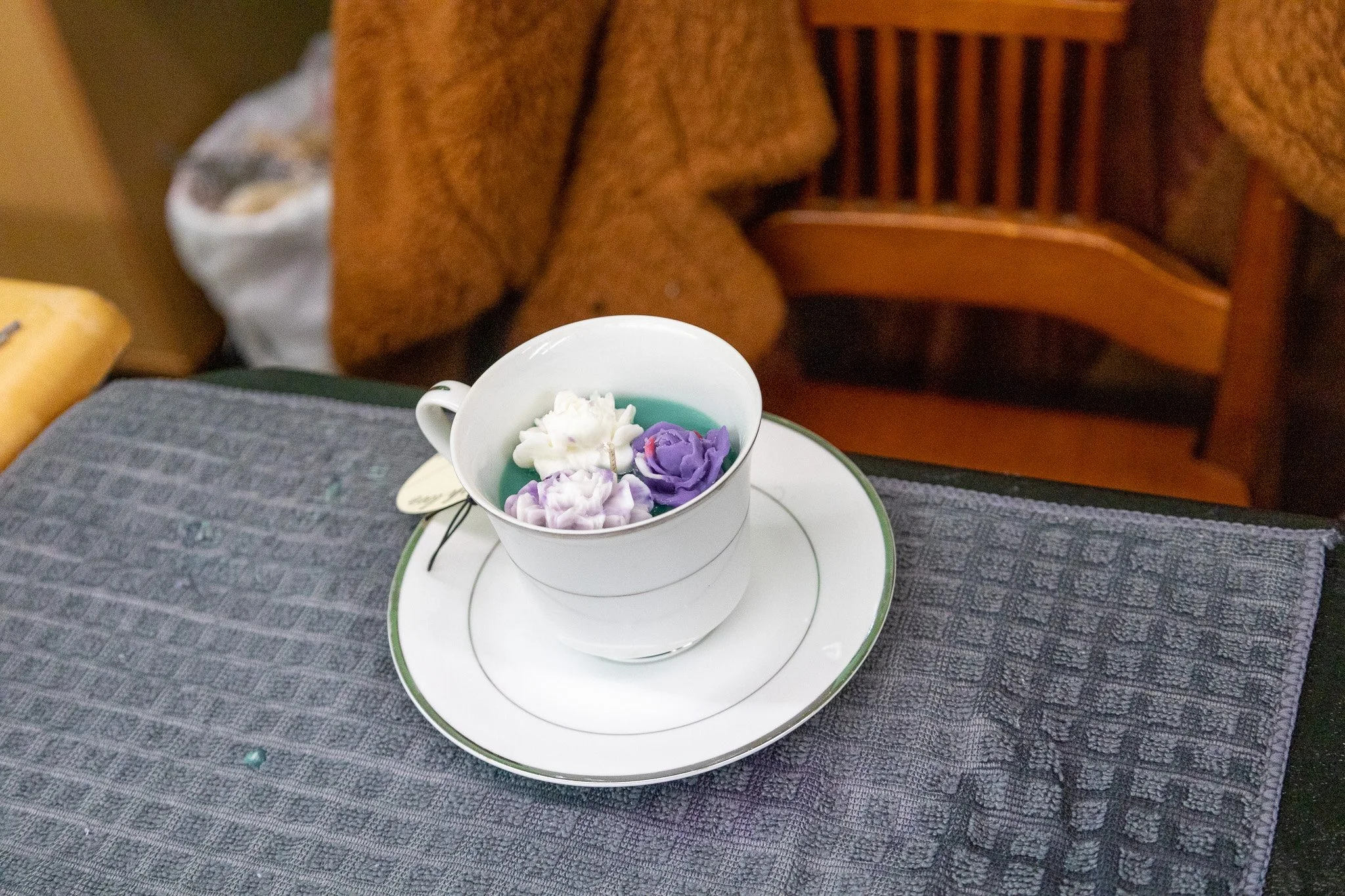 Vintage Tea Party and Candle Workshop